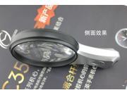 Handheld Mini Magnifying Glass G 888B 050 48mm Reading Map Book Travel Magnifier Loupe Led lights 9.23x5.2x1.5cm