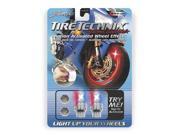 FX Tire Technix Motion Activated Wheel Effects Micro Red White Blue 1042196