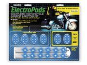 STREET FX Electropods Lightpod Strip Kit Blue Chrome 1042434