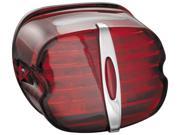 Kuryakyn Deluxe LED Taillight Conversion Red without License Plate Window 5433