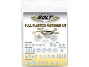 Bolt MC Hardware Full Plastic Fastener Kit Offroad KAW 1200024