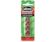 SLIME 1017 A Anodized Valve Cap Red
