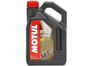 Motul 5100 4T Synthetic Ester Blend Motor Oil 10W50 1L. 836815 101415