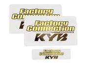 Factory Connection Fork Shock Decal Set KAYABA FCKYBDCLSET