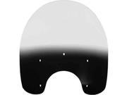 Memphis Shades 15in. Rplmt Plastic for HD Detachable King Size Wshld Gradient Blk American VTwin