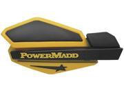 Powermadd Star Series MX Handguards Yellow Black 34201