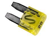 5 GM Micro Fuses 20 AMP Yellow Color