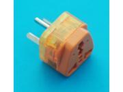 Israel Flat Rectangle Pins Univeral Travel Adapter AC Power Plug with Lighting Surge Protection