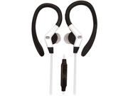 ECKO UNLIMITED EKU OCT BK Octane Sport Hook Earbuds with Microphone Black
