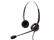 Cortelco VT5000UNC D Binaural Headset With Noise Cancelling