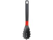ORKA OB190101 Pasta Spoon Charcoal Red