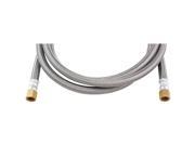 CERTIFIED APPLIANCE IM84SS Braided Stainless Steel Ice Maker Connector 7ft