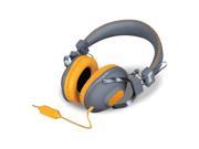 HM 260 Headphones w Mic Gray Orange