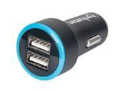 MANHATTAN 406147 4.8 Amp PopCharge Auto Duo USB Fast Charger