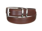 Beverly Hills Polo Club Feather Edge Smooth Leather Belt