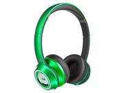 Monster NTUNE On Ear Headphones Candy Green 050644693380 Passive Noise