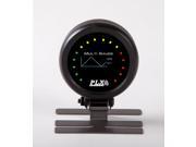 PLX Devices DM 6 2 1 16 52mm Single Color OLED Universal Gauge with 3 Button Touch Screen