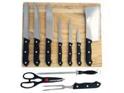 Generic 11 Piece Essential Kitchen Tool Set with Cutting Board