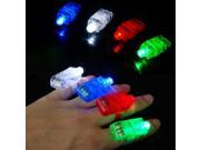 8 Piece Set Multi Color LED Laser Finger Light Beams