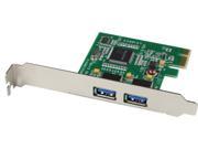 KEERUN 2 Ports USB 3.0 PCI Express Card with Etron EJ168 Chipset for Windows MAC