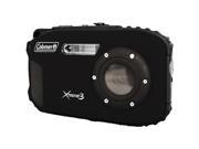 COLEMAN C9WP BK 20.0 Megapixel Xtreme3 HD Video Waterproof Digital Camera Black