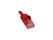 PATCH CORD CAT 6 MOLDED BOOT 5 RED