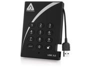 APRICORN MASS STORAGE A25 3PL256 1000 1TB AES XTS PADLOCK SECURE USB