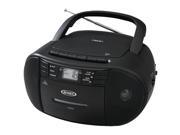 JENSEN CD 545 Portable Stereo CD Player with Cassette Recorder AM FM Radio