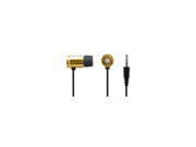 SENTRY HM9MG 9MM BULLET EARBUDS WITH MIC GOLD