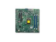 Supermicro X10SLL SF B LGA1150 Intel C222 PCH DDR3 SATA3 V 2GbE MicroATX Server Motherboard