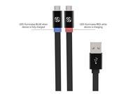 SCOSCHE MFLED Charge and Sync Cable Black 3 MFLED