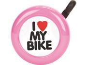 ACTION I LOVE MY BIKE STEEL PINK EACH BELL