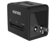 Kanex K160 1057 BK 4 in 1 International Power Adapter