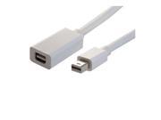Comprehensive MDPP J 6ST Mini DisplayPort Male to Female Cable 6ft