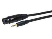 COMPREHENSIVE CABLE 6FT XLR JACK TO STEREO 3.5MM