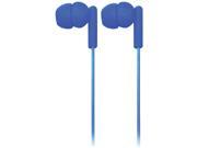 NAXA NE 938 BLUE SPARK Isolation Stereo In Ear Earbuds Blue