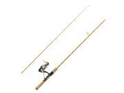 Eagle Claw Crafted Glass Spinning Combo 5 6 2 Piece Light CG56LS2C