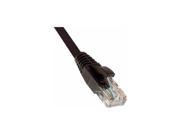 Weltron 7ft Cat5E Black Patch Cable w Boot