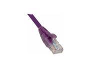 Weltron 5ft Cat5E Purple Patch Cable w Boot