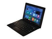 PROSCAN PLT1090 K 10.1 Windows R 10 32GB Tablet with 2 in 1 Hard Case Keyboard