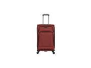HERITAGE TRAVELWARE WICKER PARK CARRY ON BARN RED