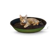 K H PET PRODUCTS 5302 Green Black K H PET PRODUCTS THERMO MOD SLEEPER SMALL GREEN BLACK 18.5 X 14 5