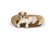 K H PET PRODUCTS 4212 Chocolate Tan K H PET PRODUCTS SELF WARMING BOLSTER BED CHOCOLATE TAN 14 X 17 X 5