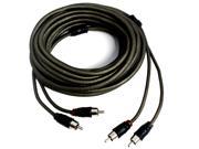 Wet Sounds Inc Wet Sounds 7m 2 Channel Quad Shielded Rca Cable W high Contact Rca Tips