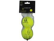 Hyper Pet Squeaks Tennis Balls Two Pack Green