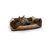 Lounger in Tan and Chocolate Medium
