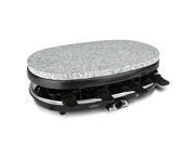 NUTRICHEF Nutrichef Raclette Grill Party Cooktop Stone Plate Metal Grills