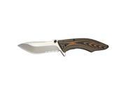 OUTDOOR EDGE CUTLERY CORP CQ 35SC OUTDOOR EDGE CUTLERY CORP CQ 35SC 3.5 Conquer Large 50% Serrated Blister