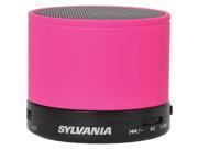 Sylvania SP631 PINK Bluetooth R Portable Speaker Pink