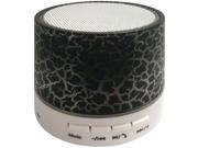 Sylvania SP637 BLACK Bluetooth R Lighted Portable Speaker Black